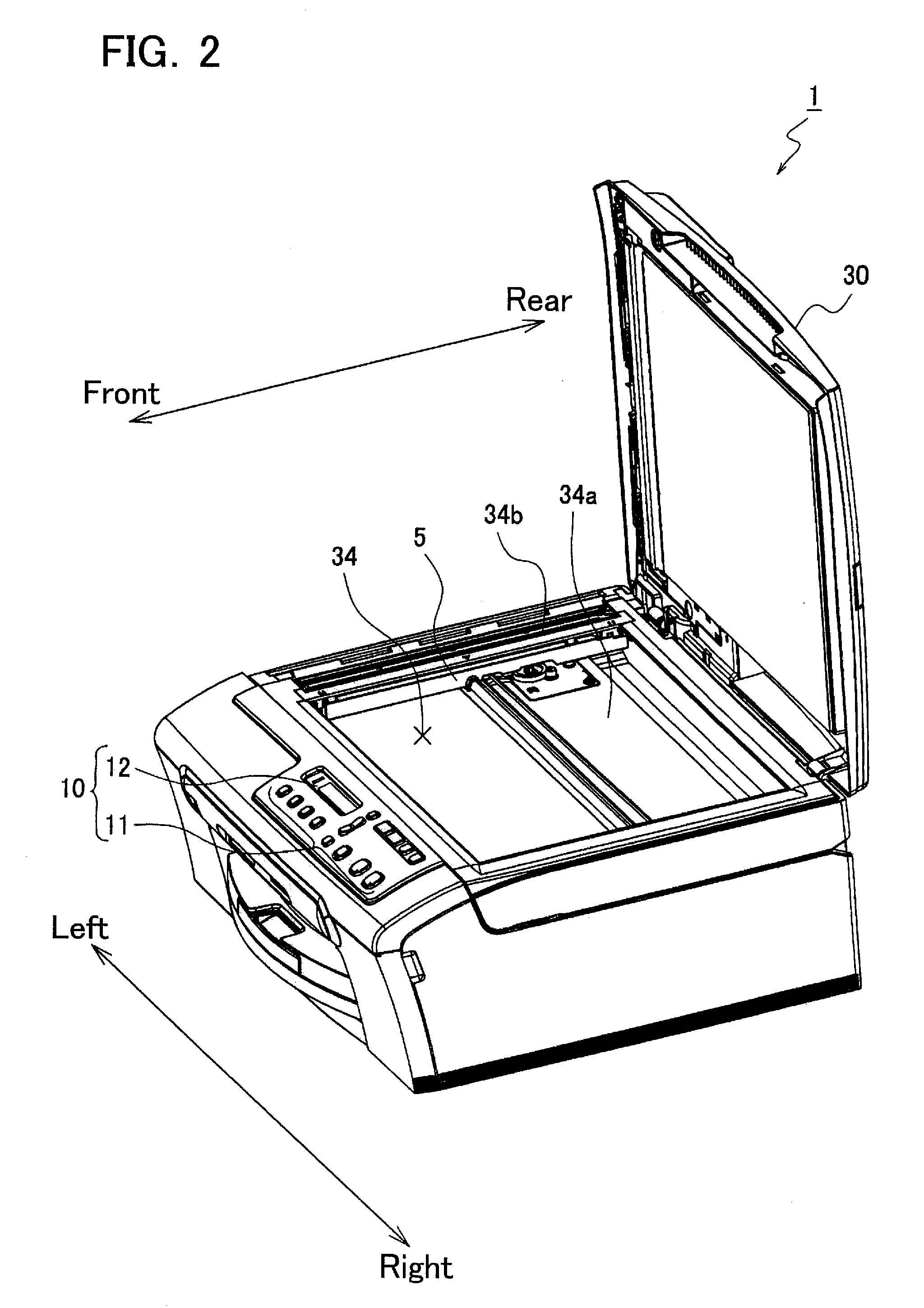 Driving device and scanner