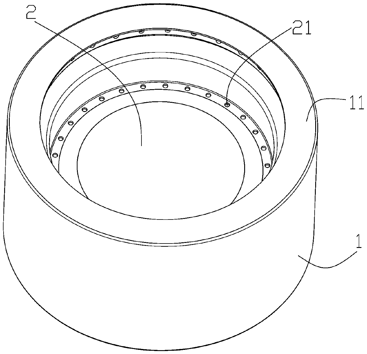 Magnetic fixture adopting coating clamping