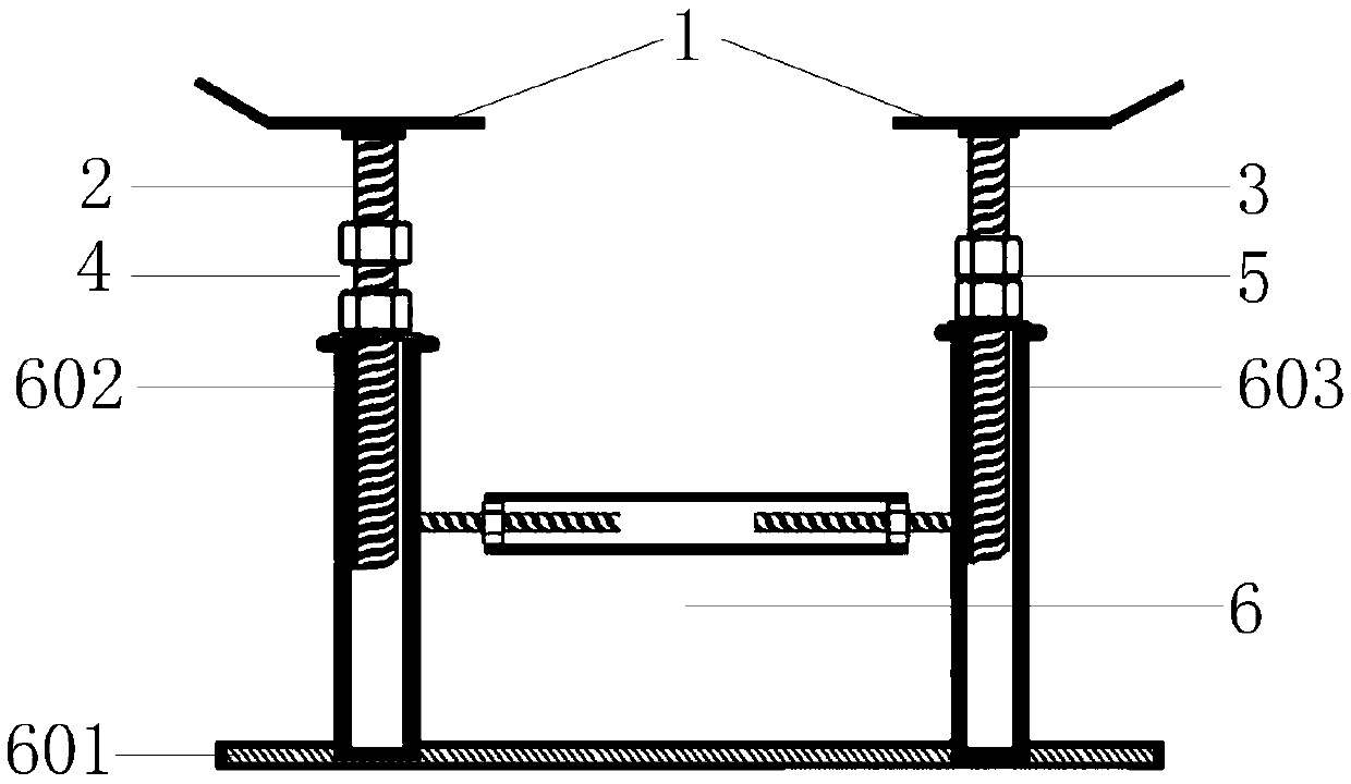 Valve body support and assembling method