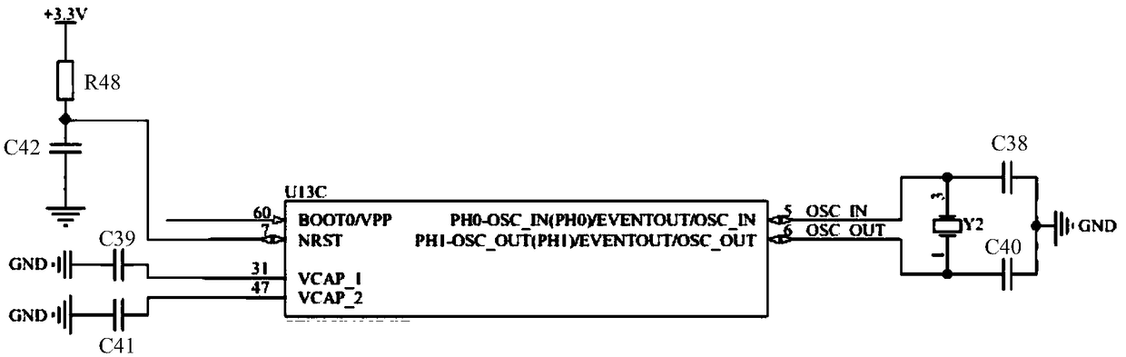 Power grid abnormal simulation test system and test method thereof