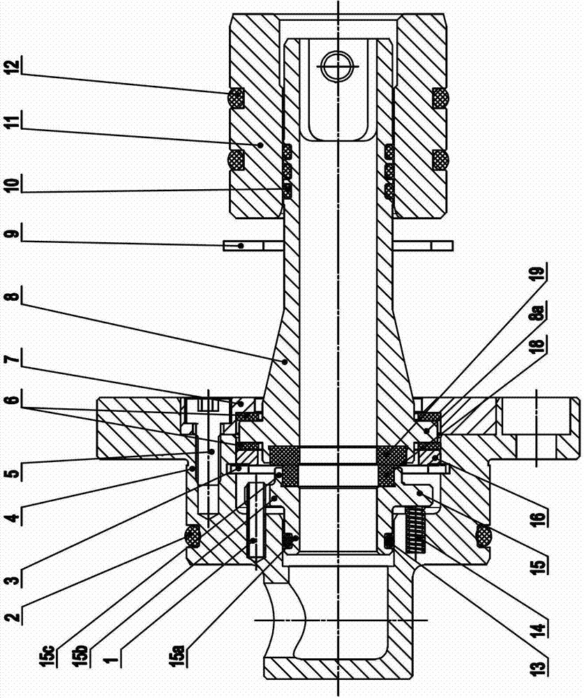 Efficient cooling swivel joint