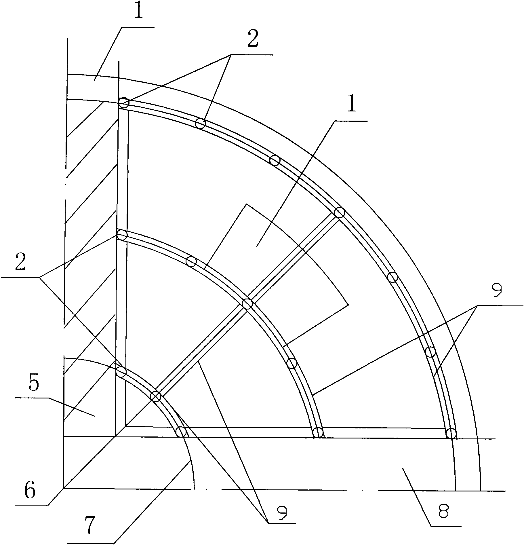 Method for constructing multi-functional metro interchange station complex