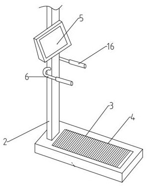 Multifunctional physical training device for physical education