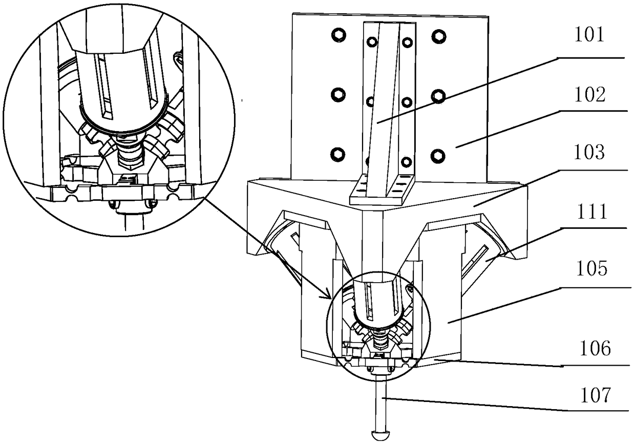 Ultrasonic machining tool with three groups of ultrasonic vibrators formed into conical structure and controlling method