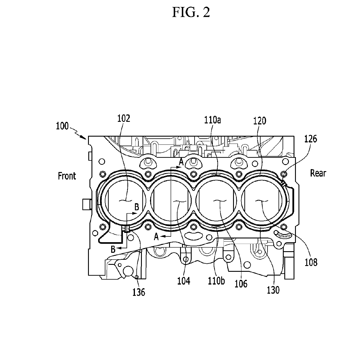 Cylinder block