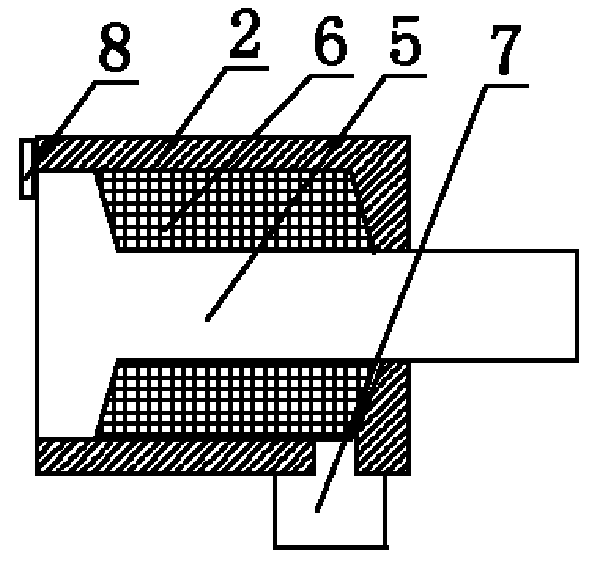 Hydraulic coupler over-temperature protection device and repairing method thereof