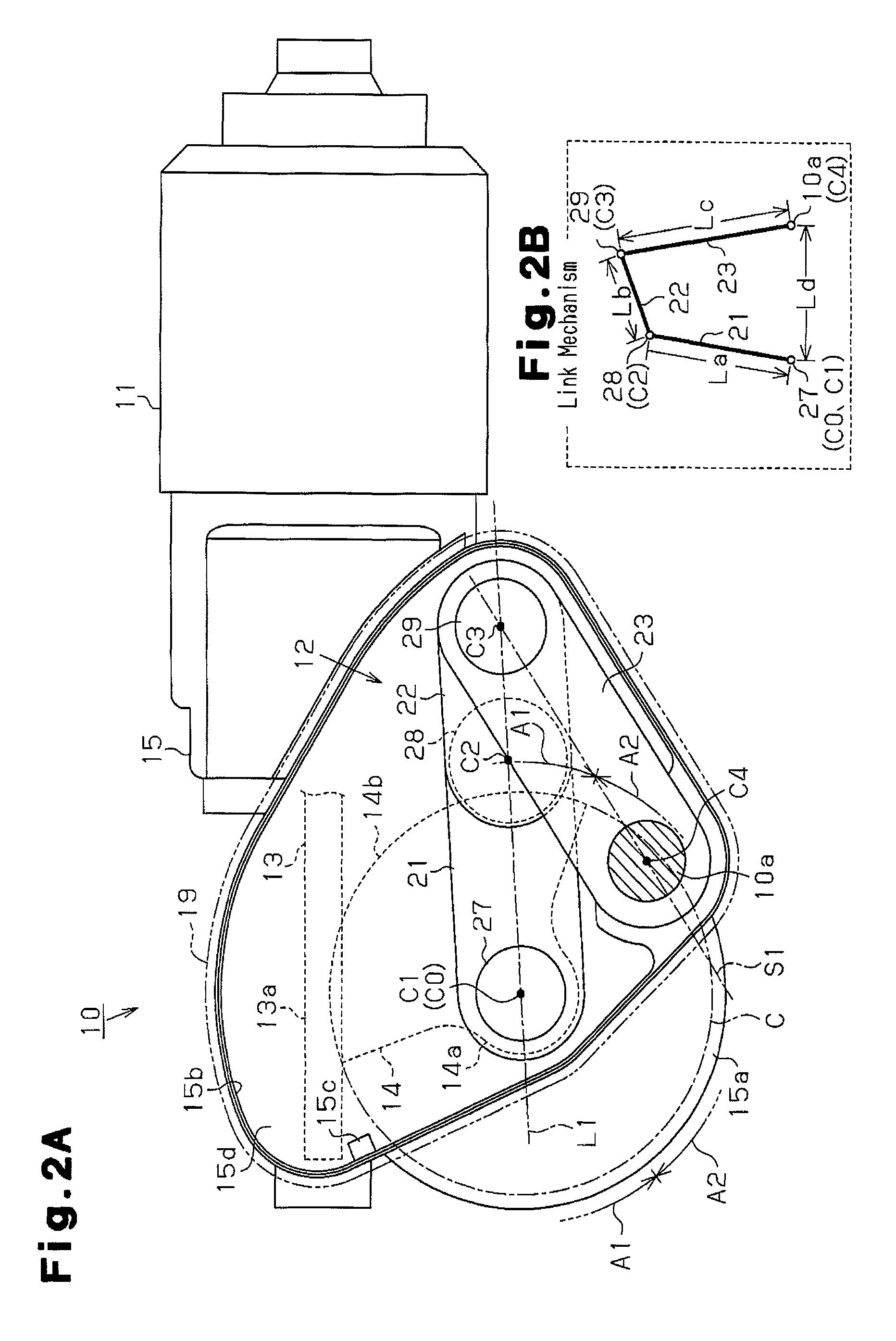 Motor device and wiper apparatus