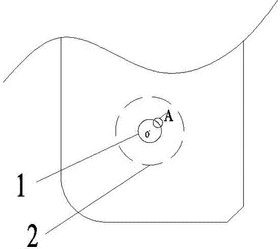 Lower die blanking structure with scrap jumping prevention function