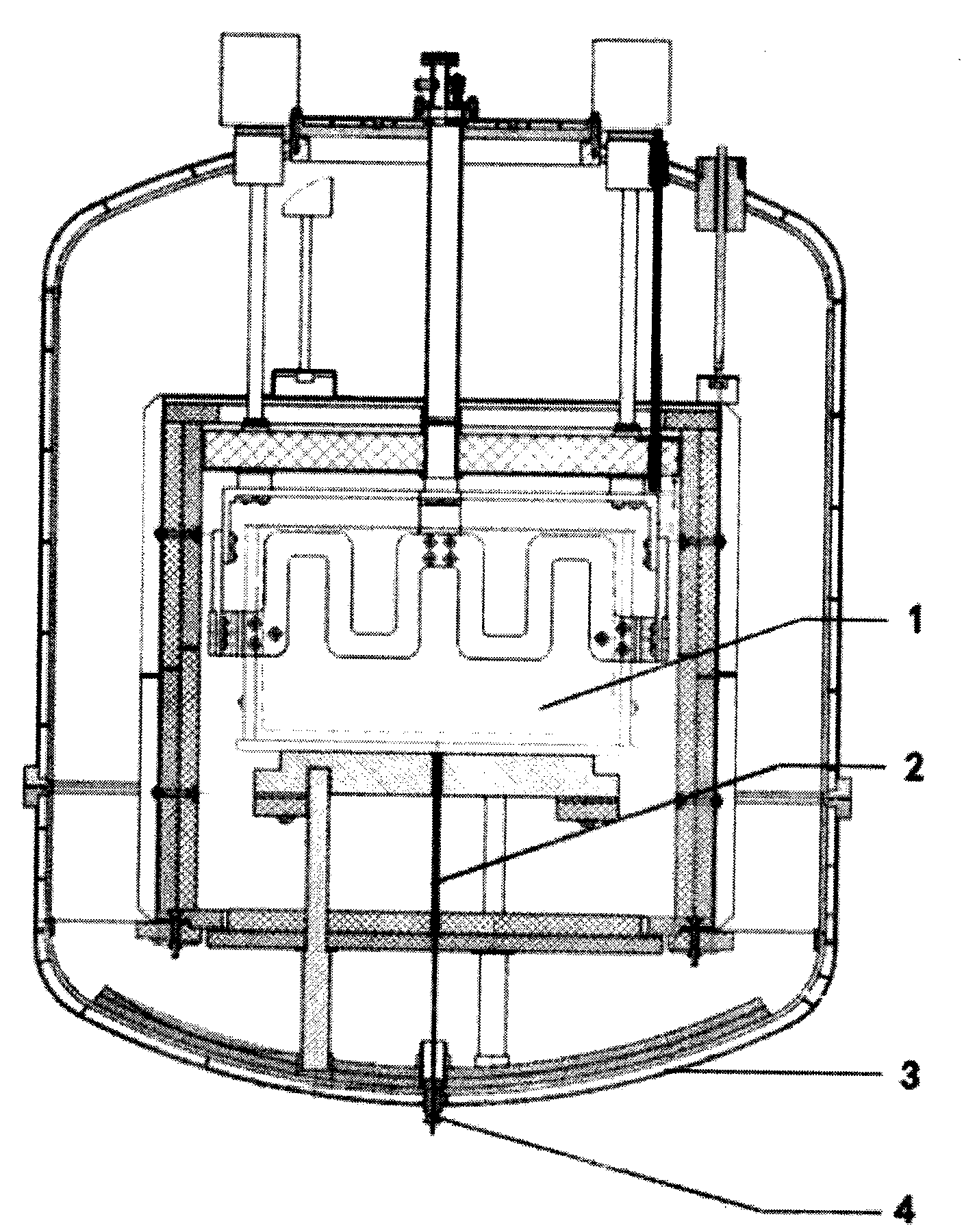 Polysilicon ingot furnace