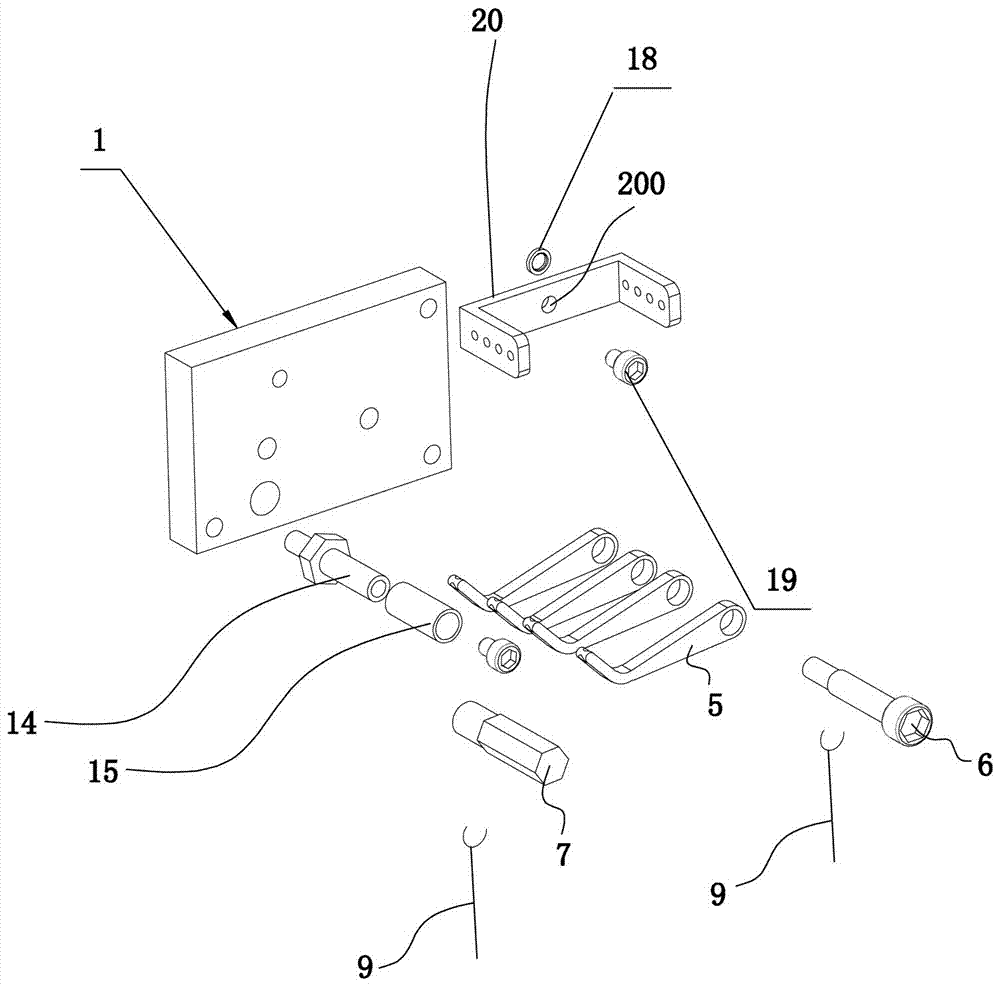 Yarn break switch for nylon zipper stitching machine