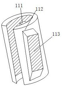 Novel stand column type vegetable greenhouse