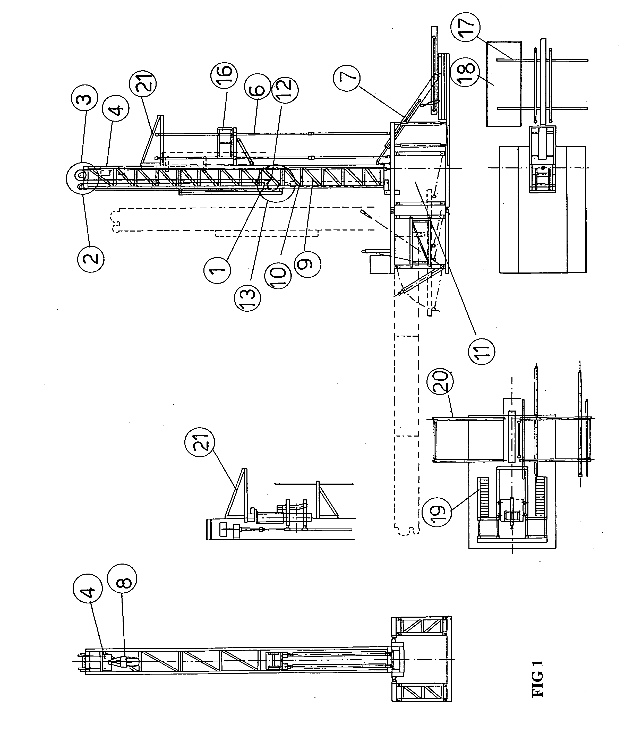 Subsoil automatic rotary drilling system for drilling oil, mineral and water wells