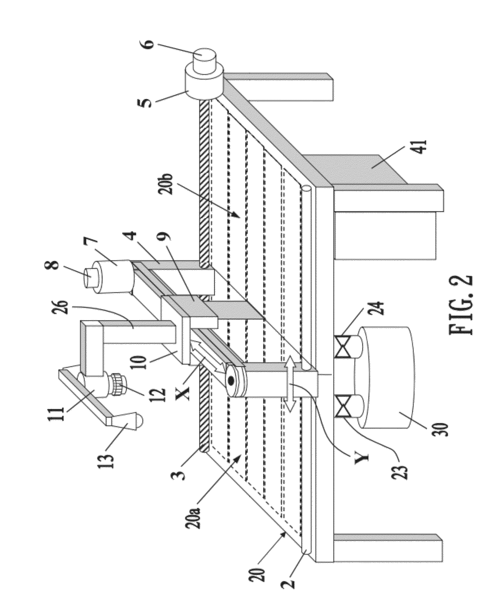 Automatic vision aligned scriber