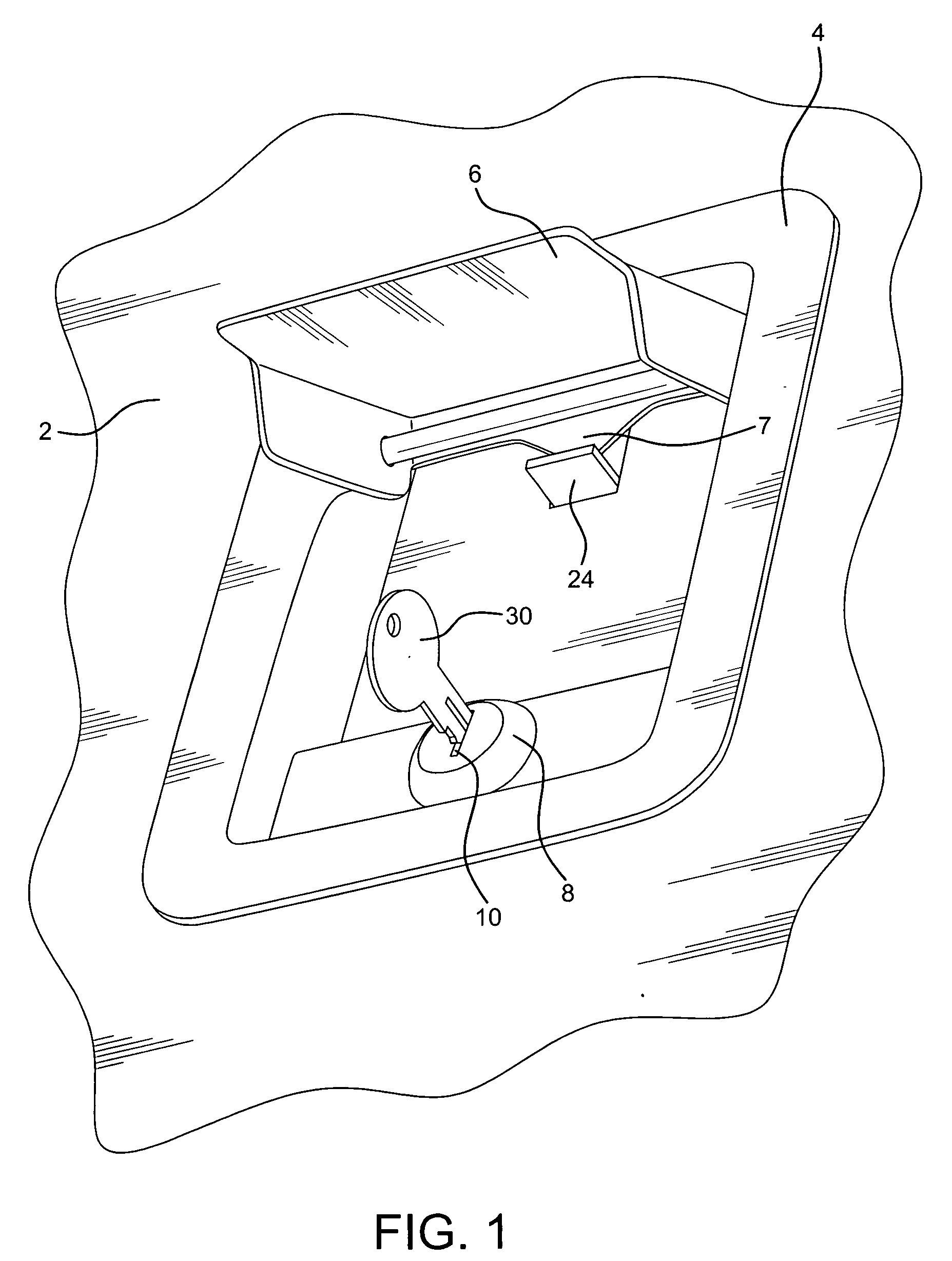 Remote control cam locking system