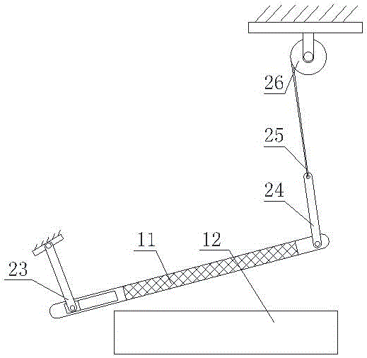 Track shot blasting device