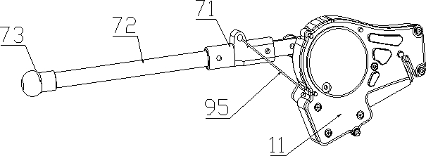 Performance structure of robot musician, drumming robot and control method thereof