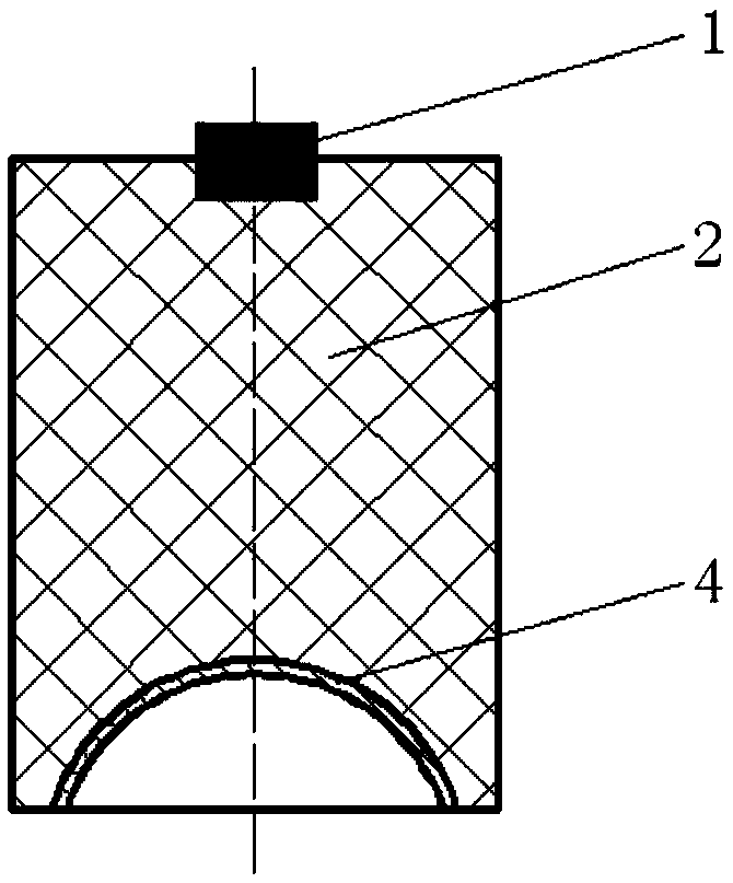 Charge structure for improving shaped charge penetration speed