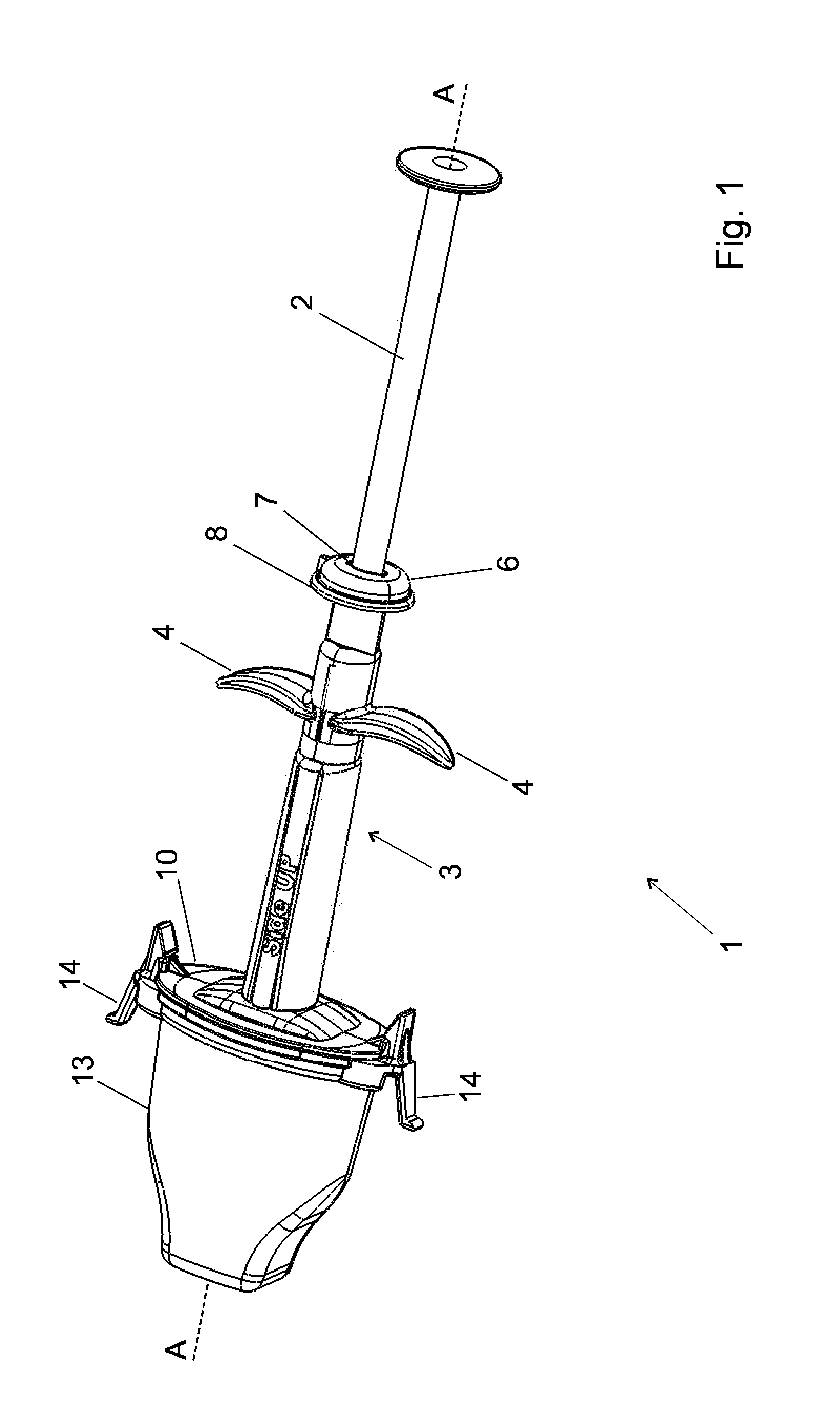 Device for holding folding and injecting an intraocular lens