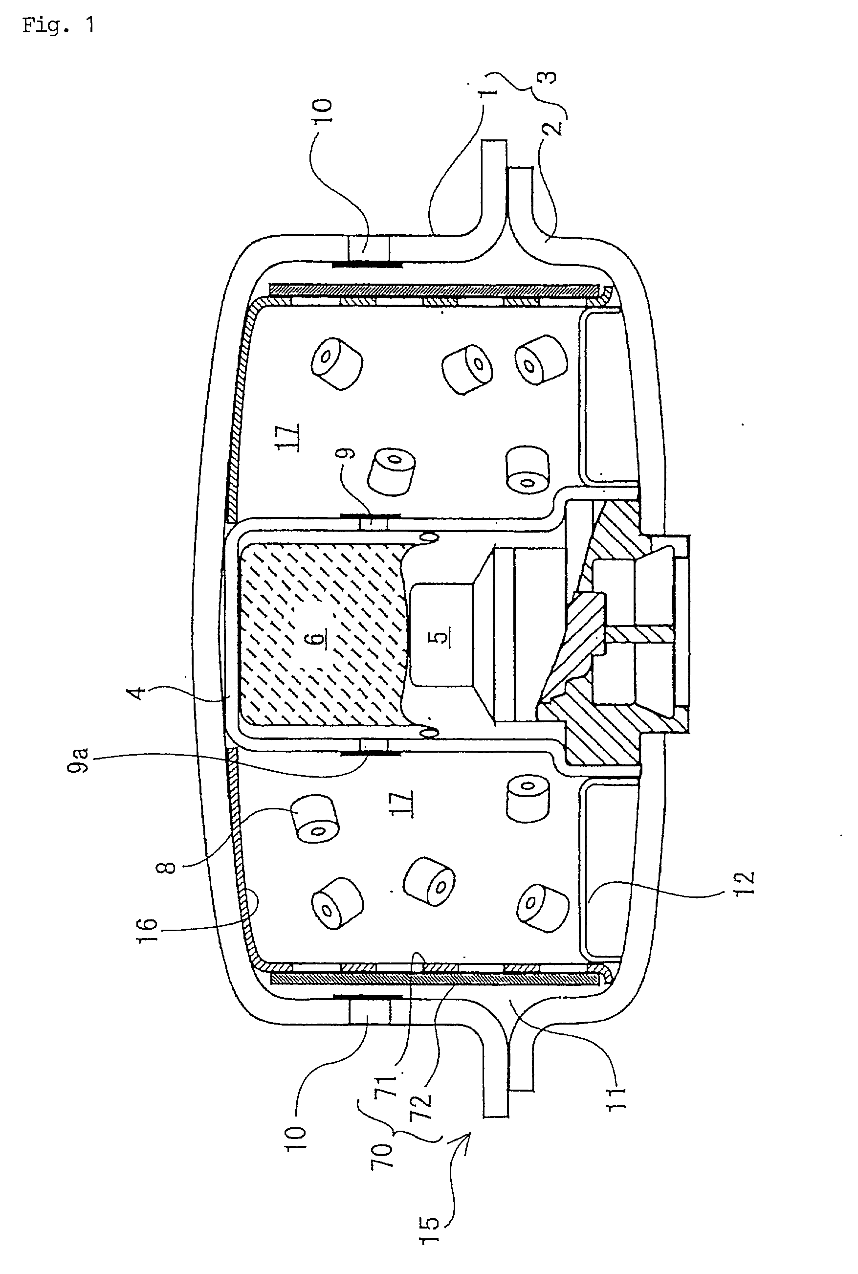 Inflator for an air bag