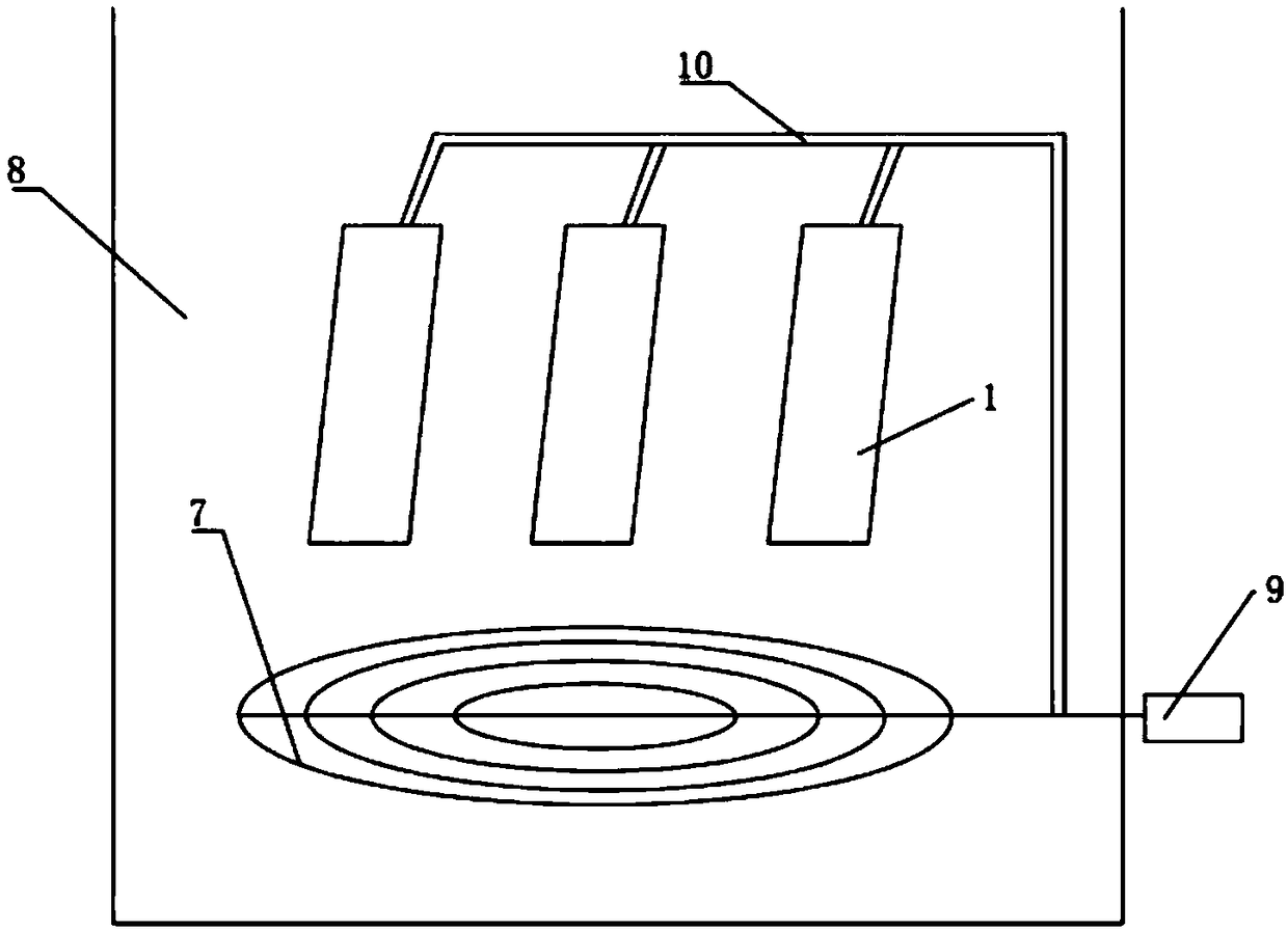 NAS immobilized carrier microorganism generator and technology for treating sewage by NAS solidified carrier microbial generator