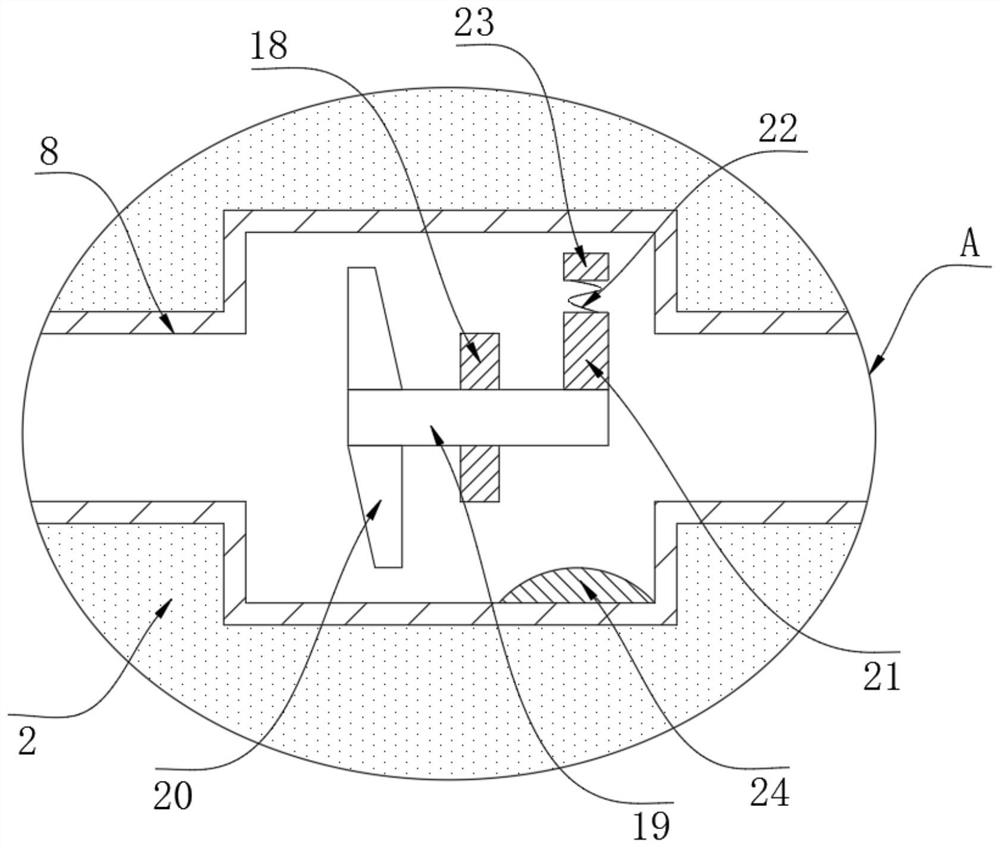 Automatic demolding ejection type slide-free injection mold