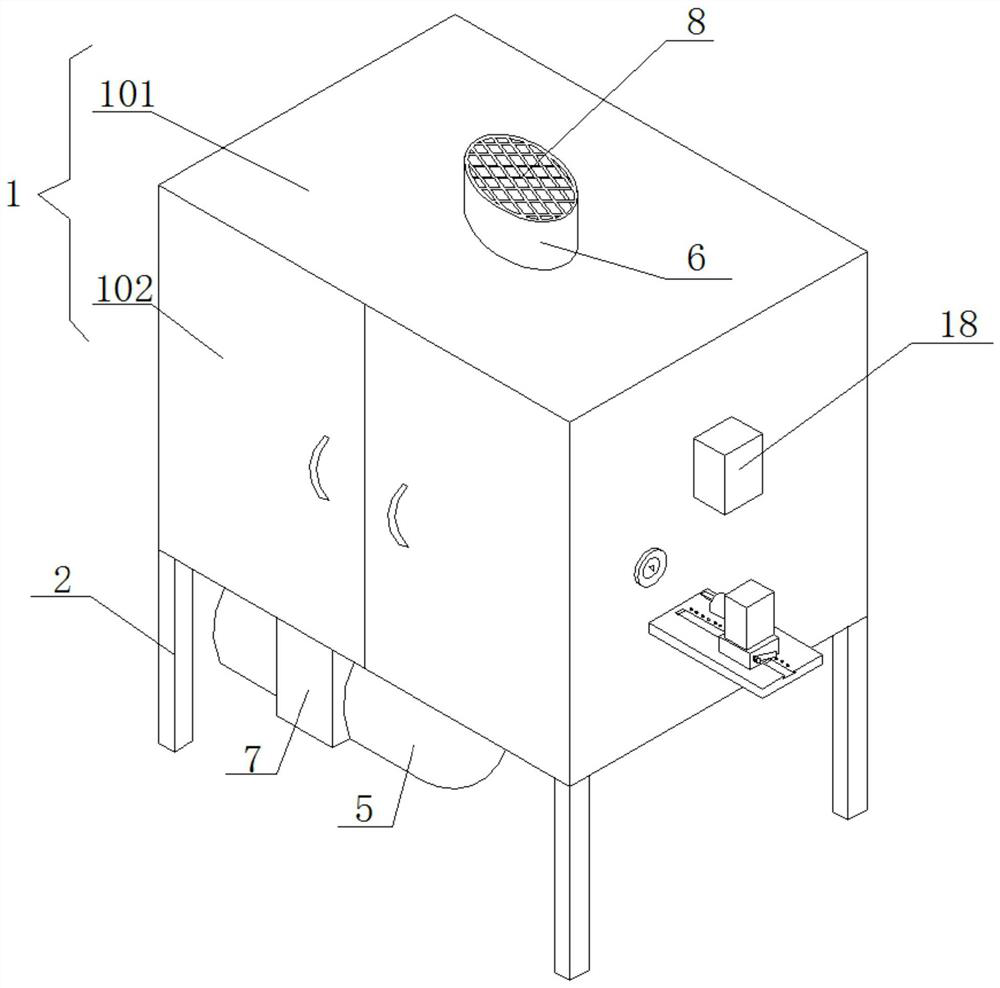 A storage device for peanut prevention and control of aflatoxin