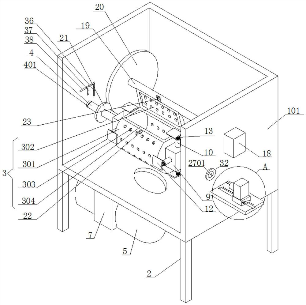 A storage device for peanut prevention and control of aflatoxin