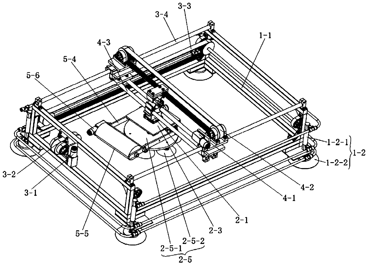 A kind of high-rise building curtain wall cleaning robot and cleaning method