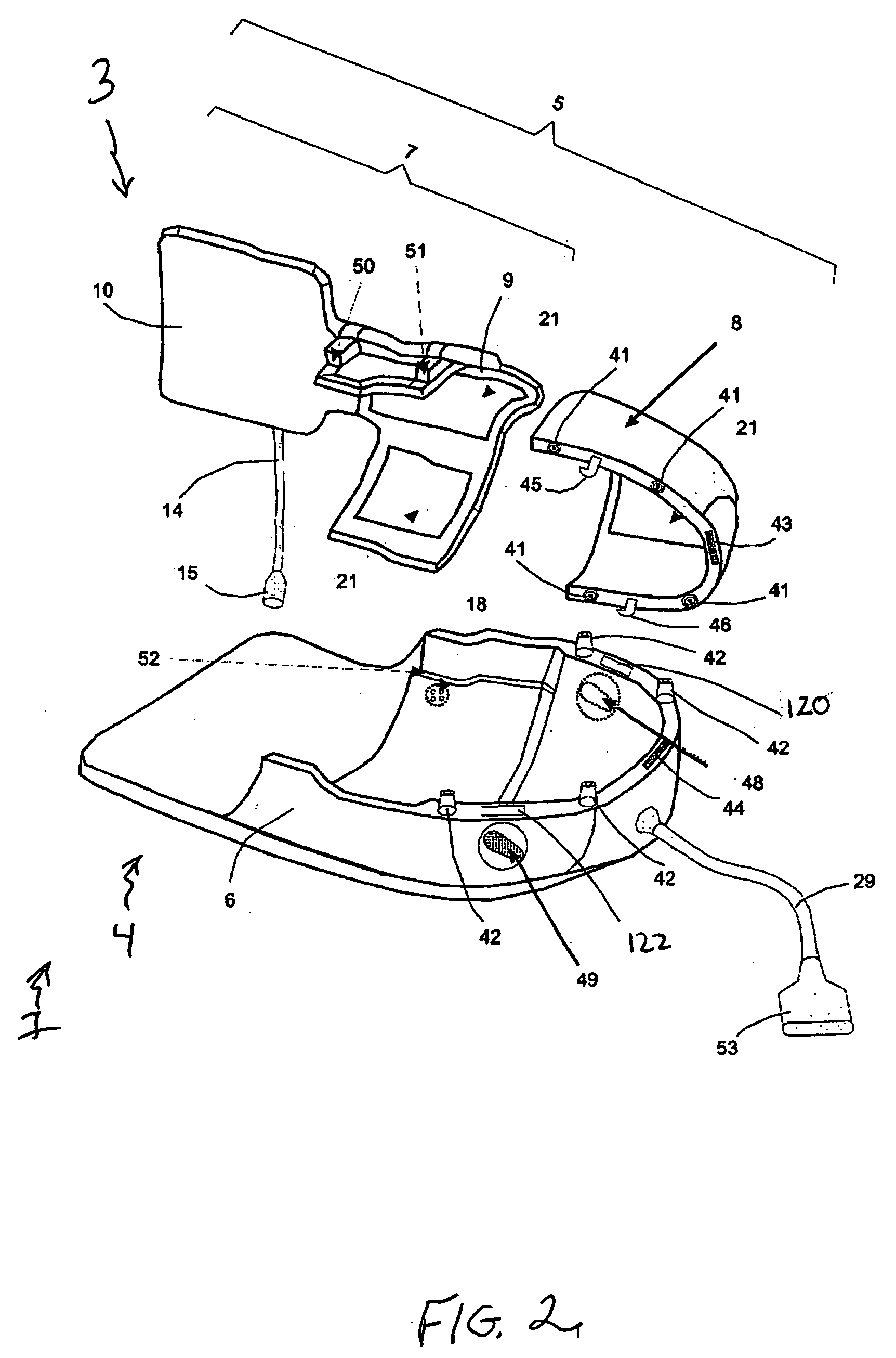 RF array coil system and method for magnetic resonance imaging