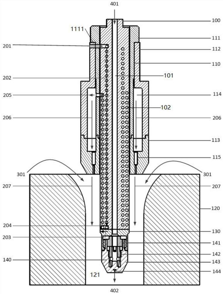 An anti-carbon fuel injection device