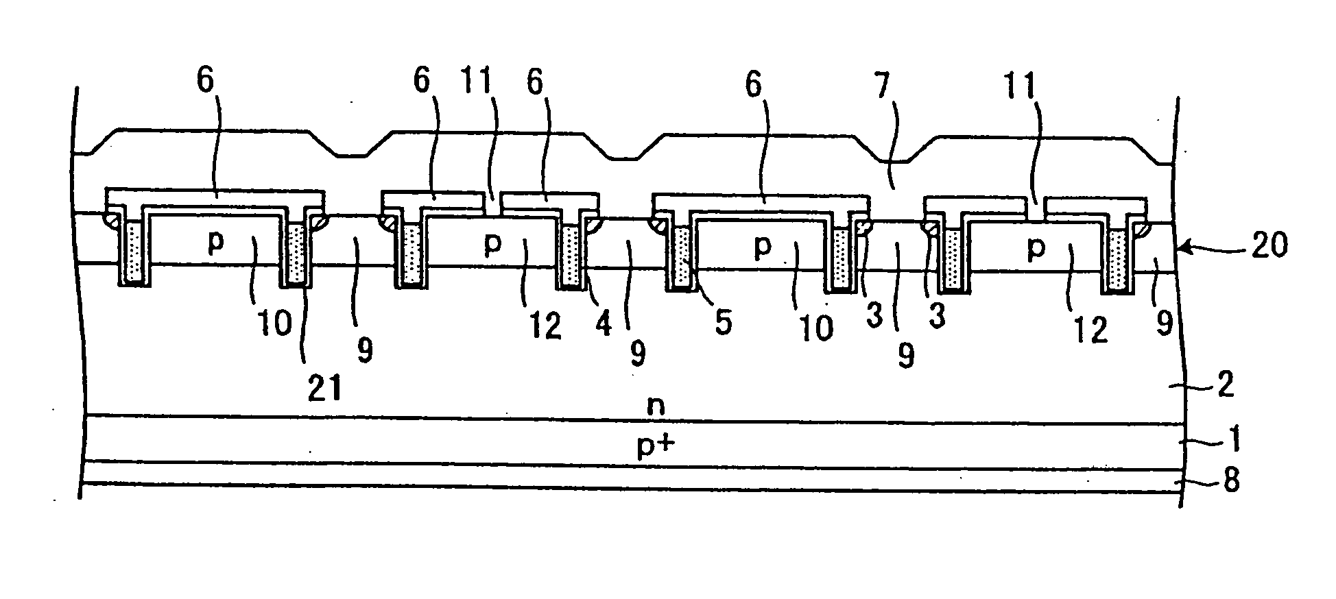 Insulated gate semiconductor device