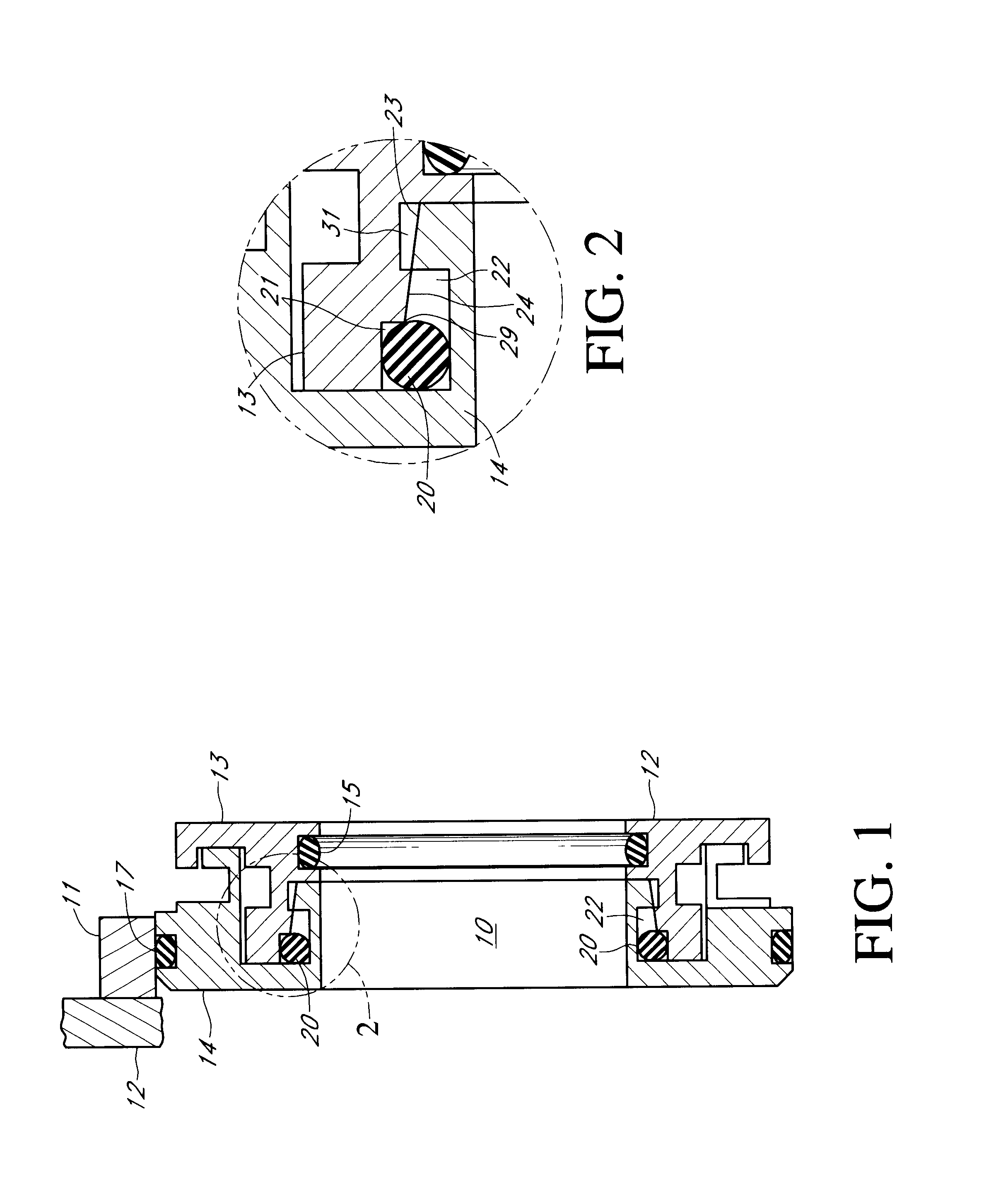 Snap together bearing isolator