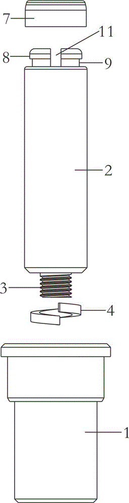 Replaceable contact pin assembly used for direct current charging interface