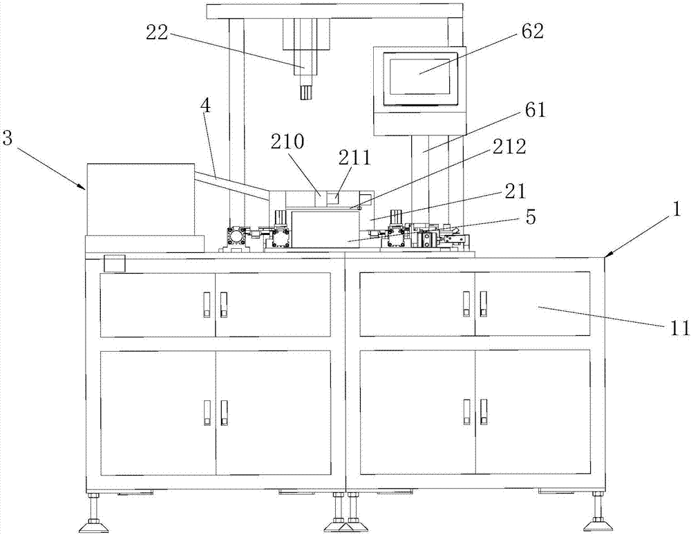 Plane cutting machine of motor rotor