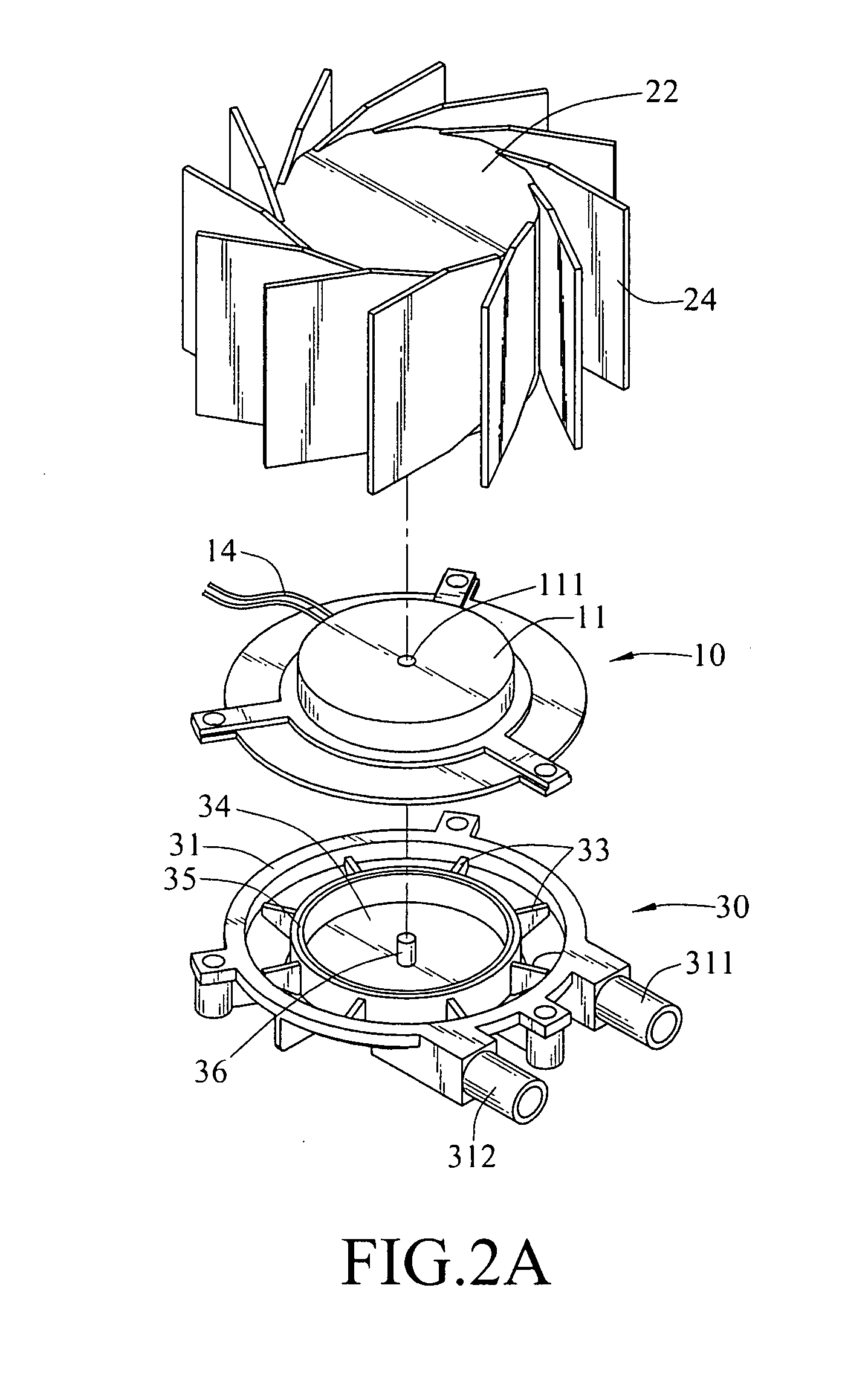 Liquid cooling type heat-dissipating device