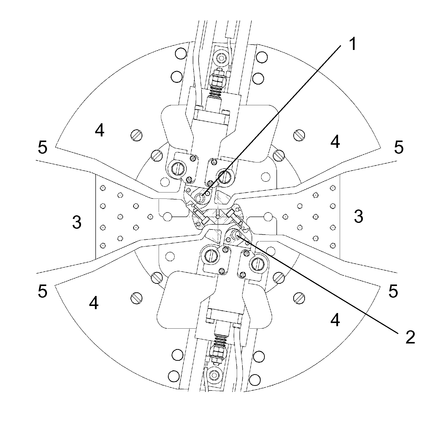 Twin internal ion source for particle beam production with a cyclotron