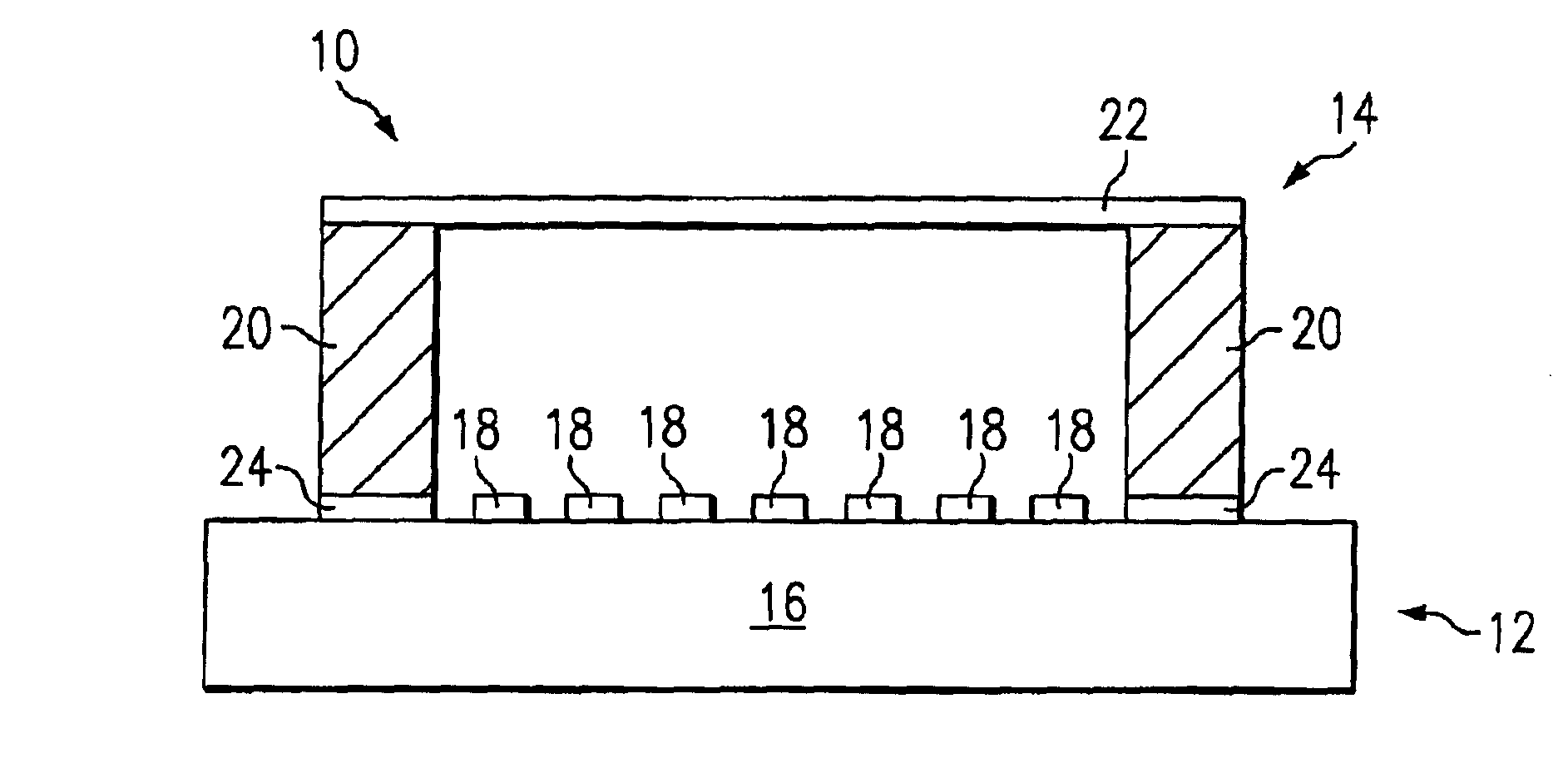 Method and apparatus for coupling a pellicle to a photomask using a non-distorting mechanism