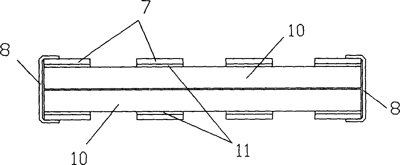 Method for fabricating organic electroluminescent display and back cover made from glass