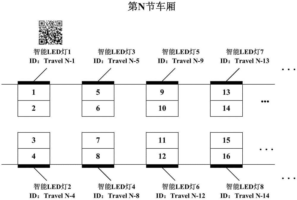 Intelligent lighting device and station reporting and location query system and method based on the device