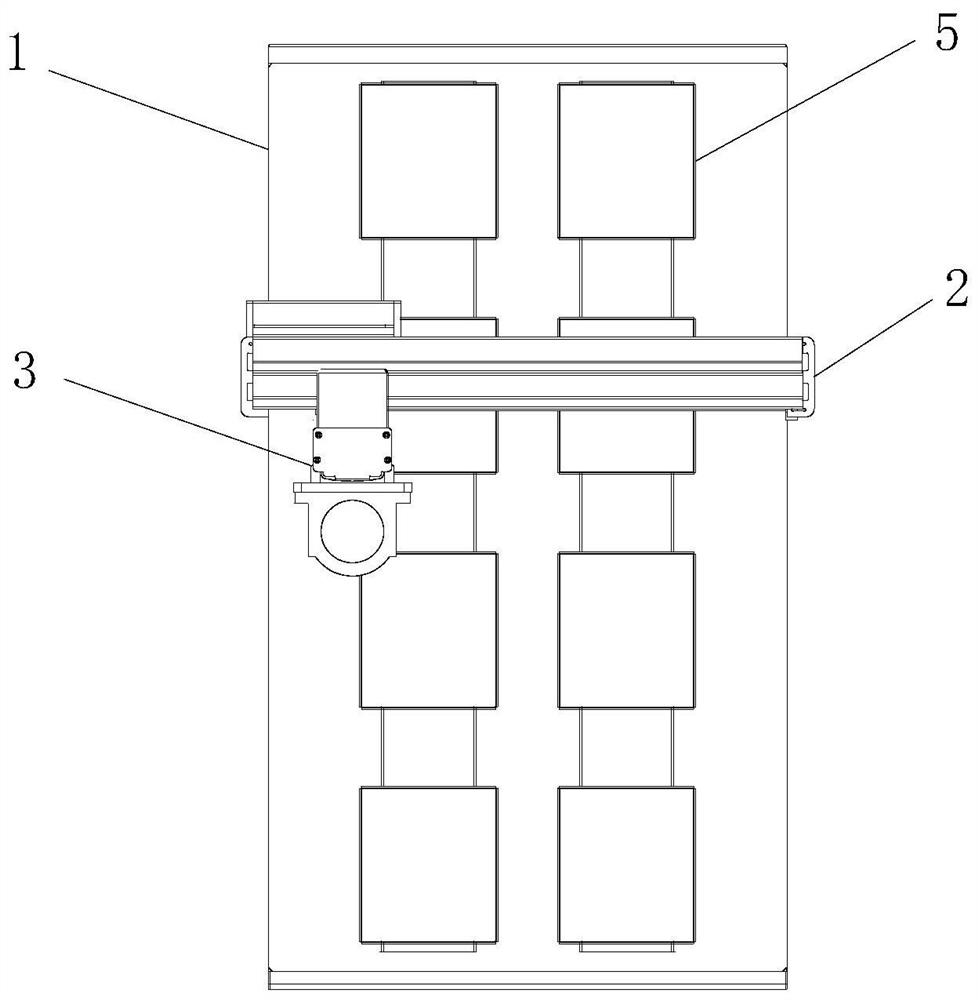 A three-dimensional multi-station processing device for electronic components