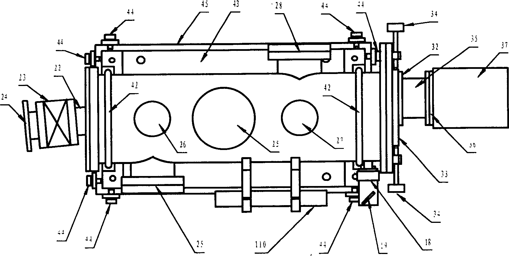 Glancing incidence flat field spectrometer