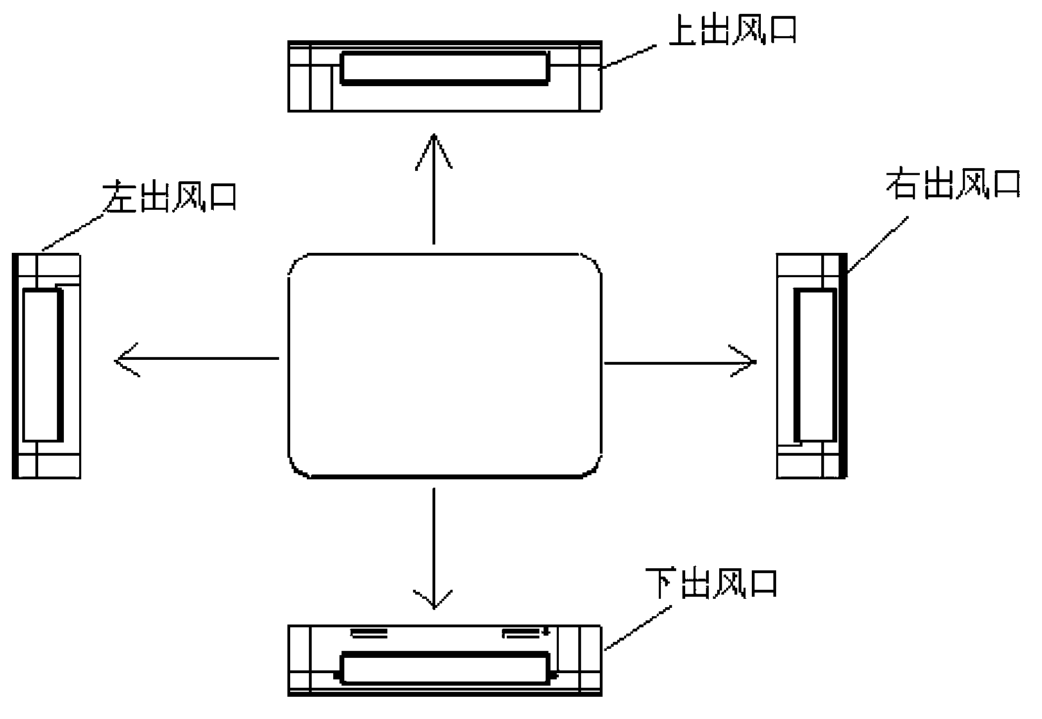 Method and system for controlling opening and closing of air outlets of air conditioner