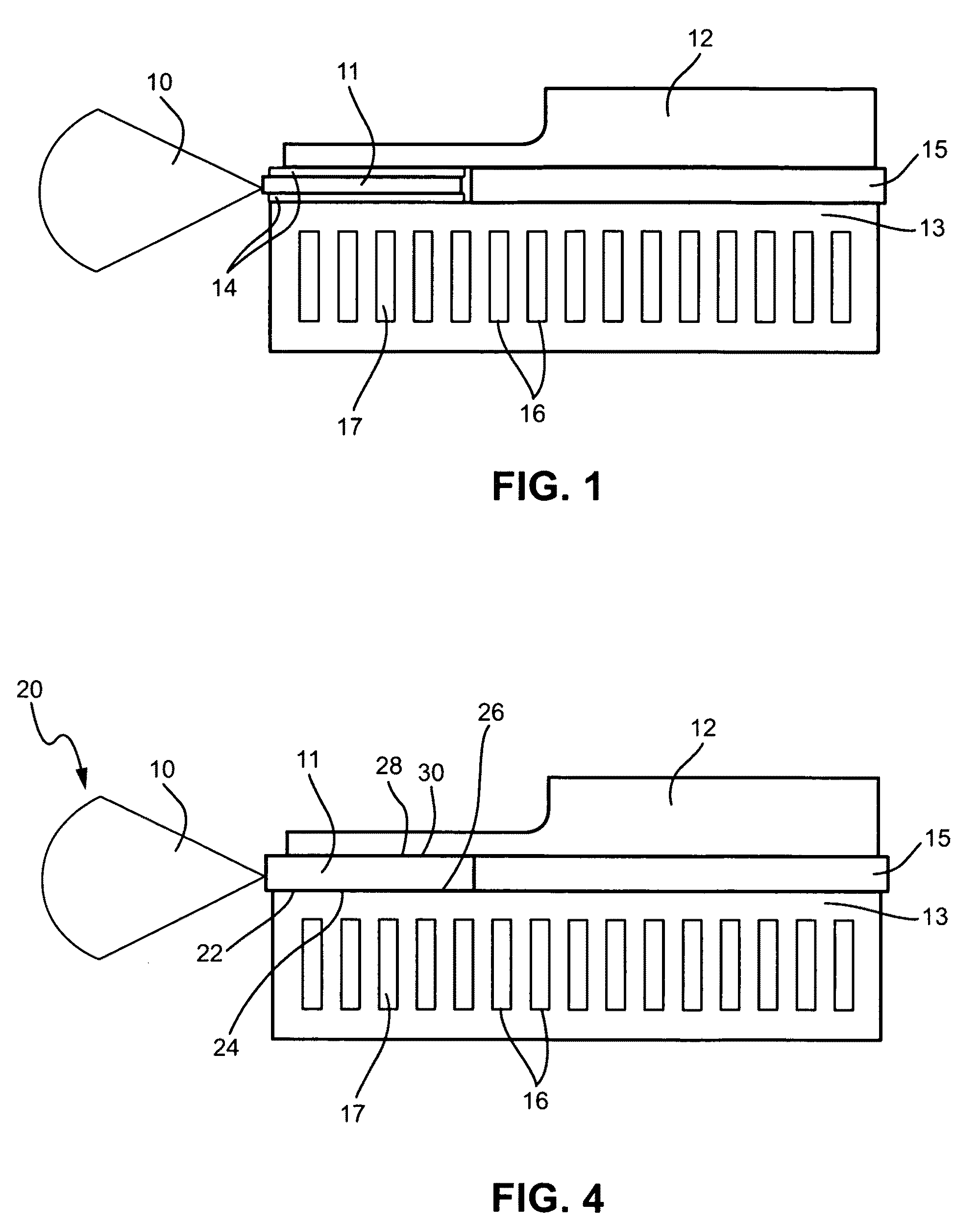 Means for improved implementation of laser diodes and laser diode arrays