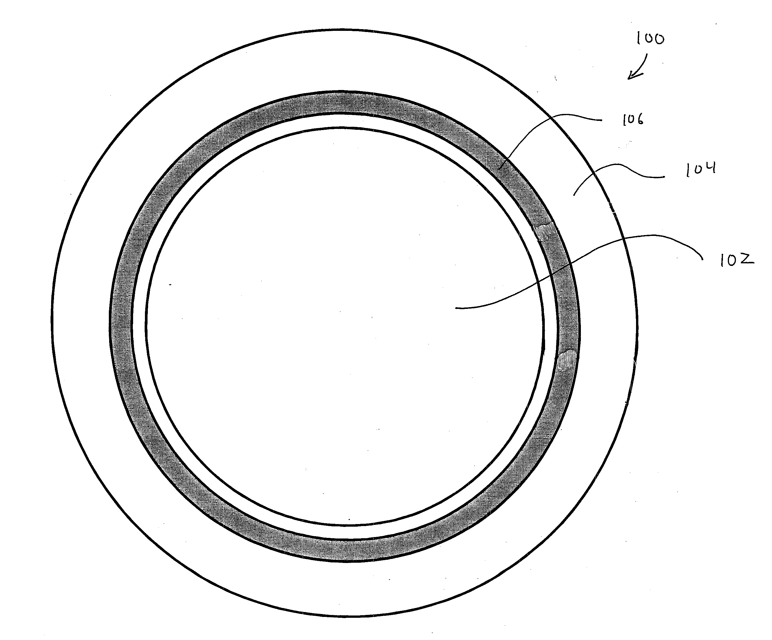 Contact lens having peripheral high modulus zones