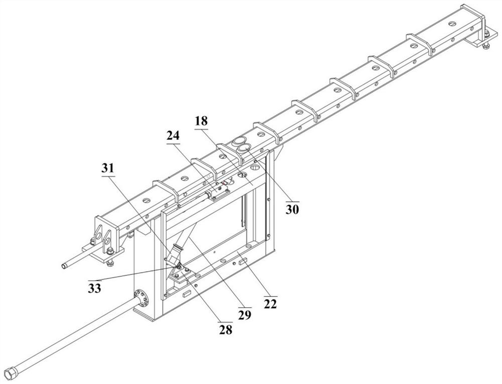 Metal plate strip temperature measuring device for roller type quenching machine and temperature control method