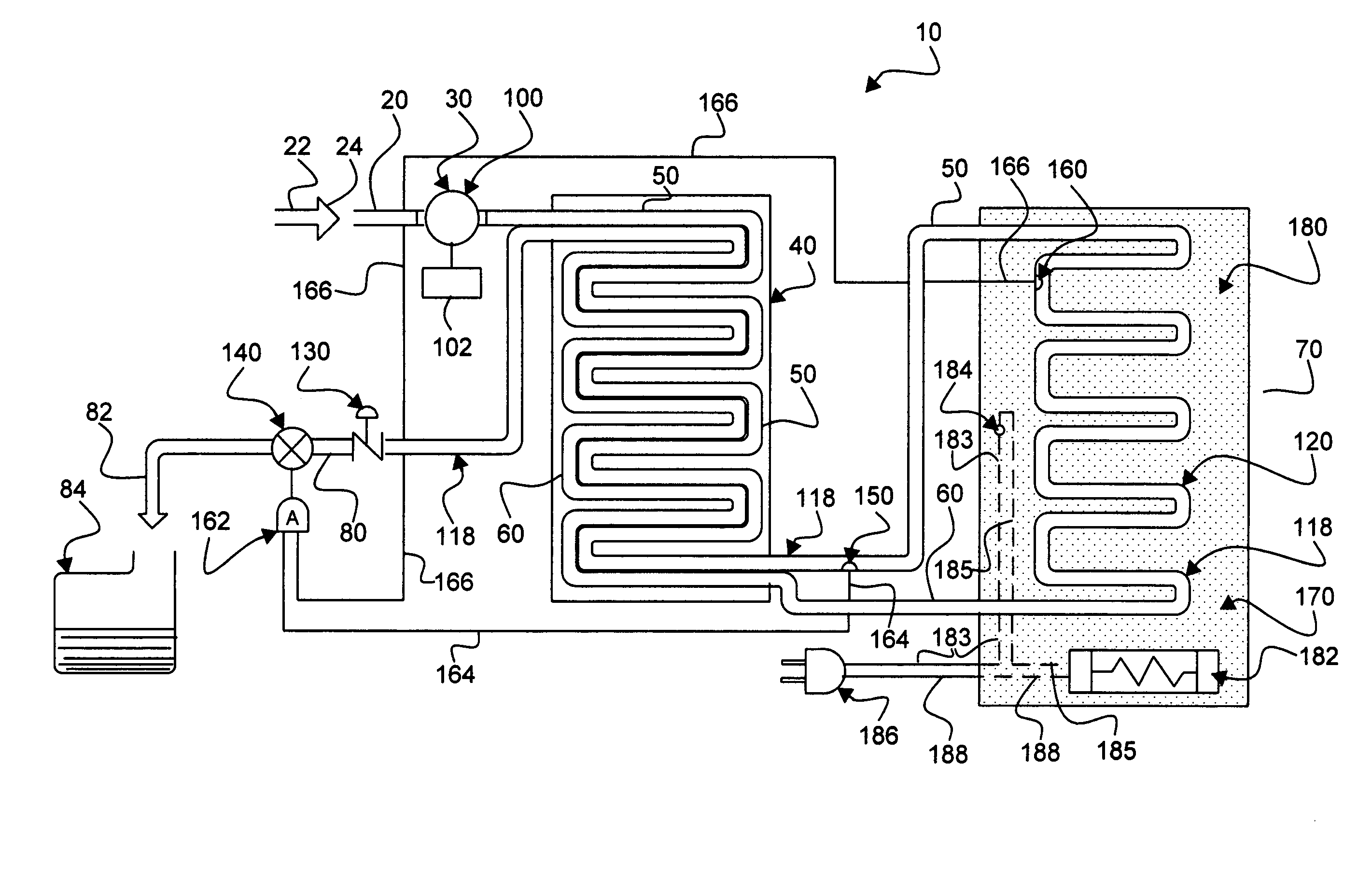 Apparatus and methods for variably sterilizing aqueous liquids