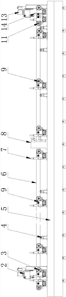 High-precision full-angle multi-station steel tube drilling machine