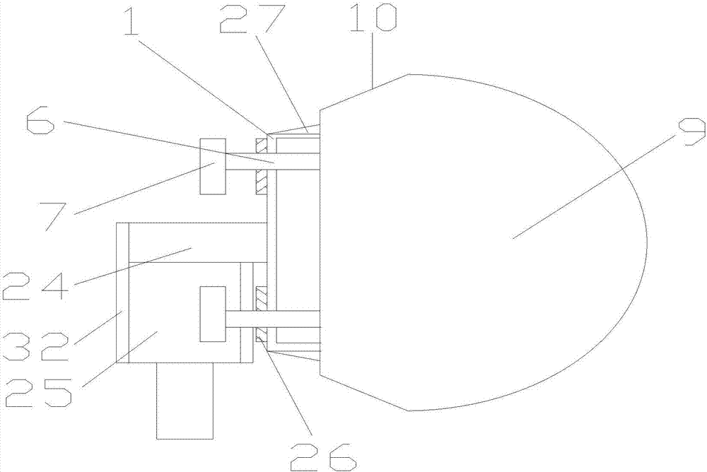 Coastal wave energy strength detection front-end working device