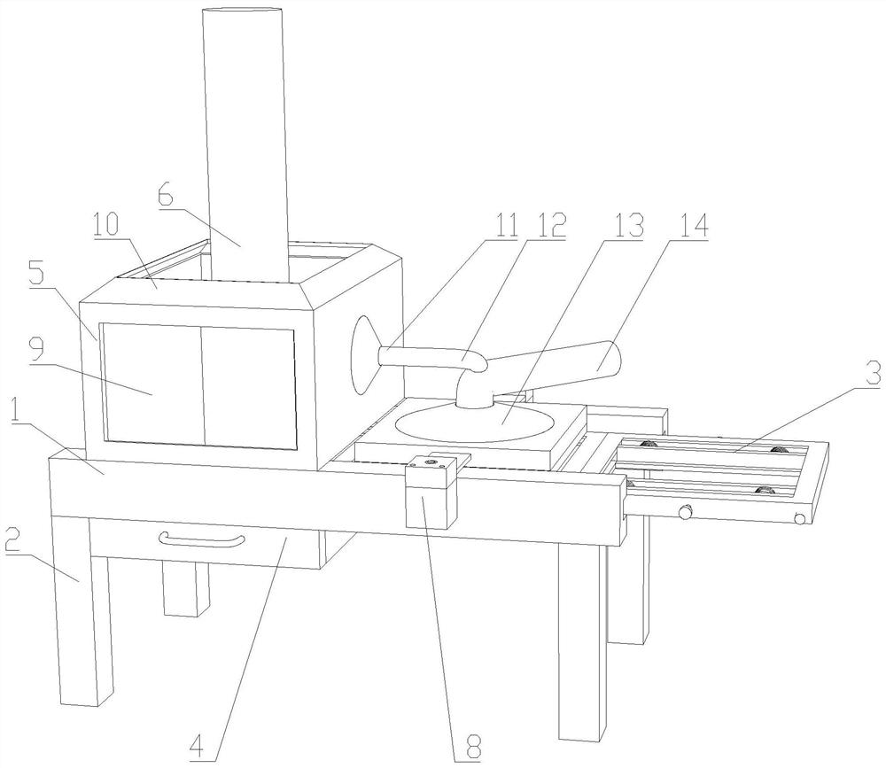 Clamping device for laser cutting machine