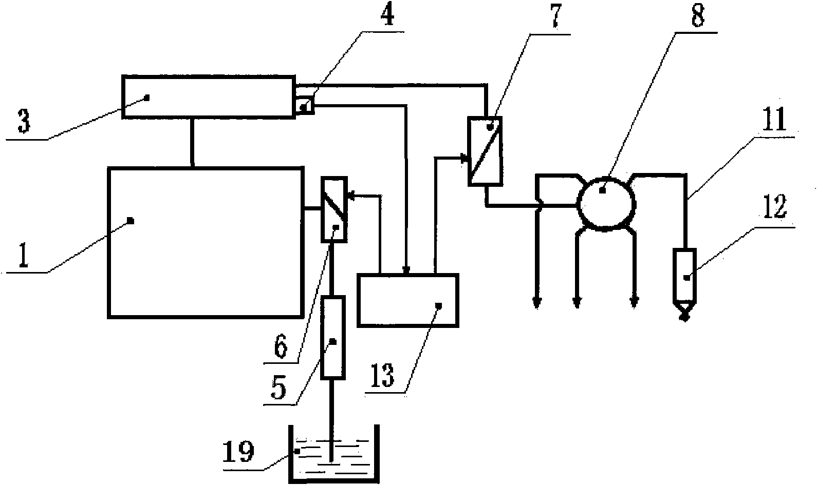 Novel high-pressure fuel oil system for internal combustion engine